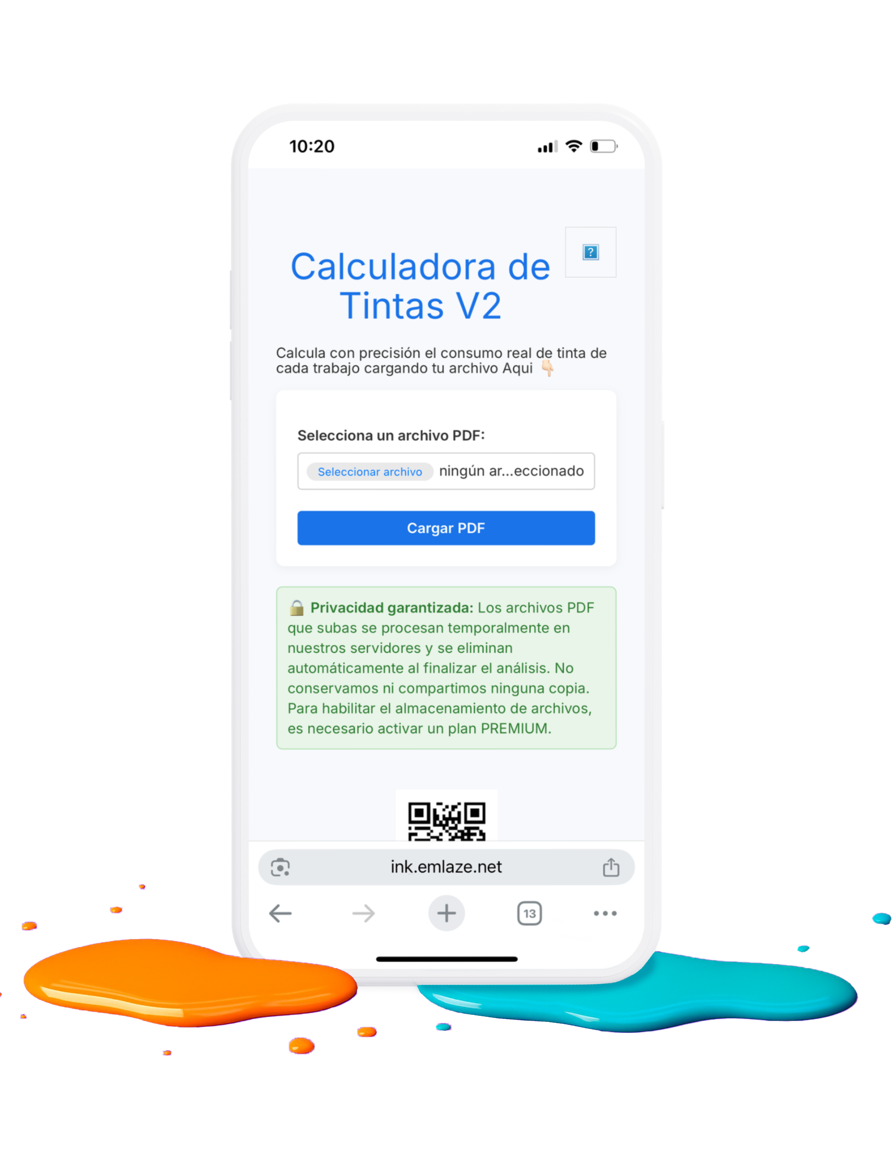 Paso 1: Subir archivo PDF